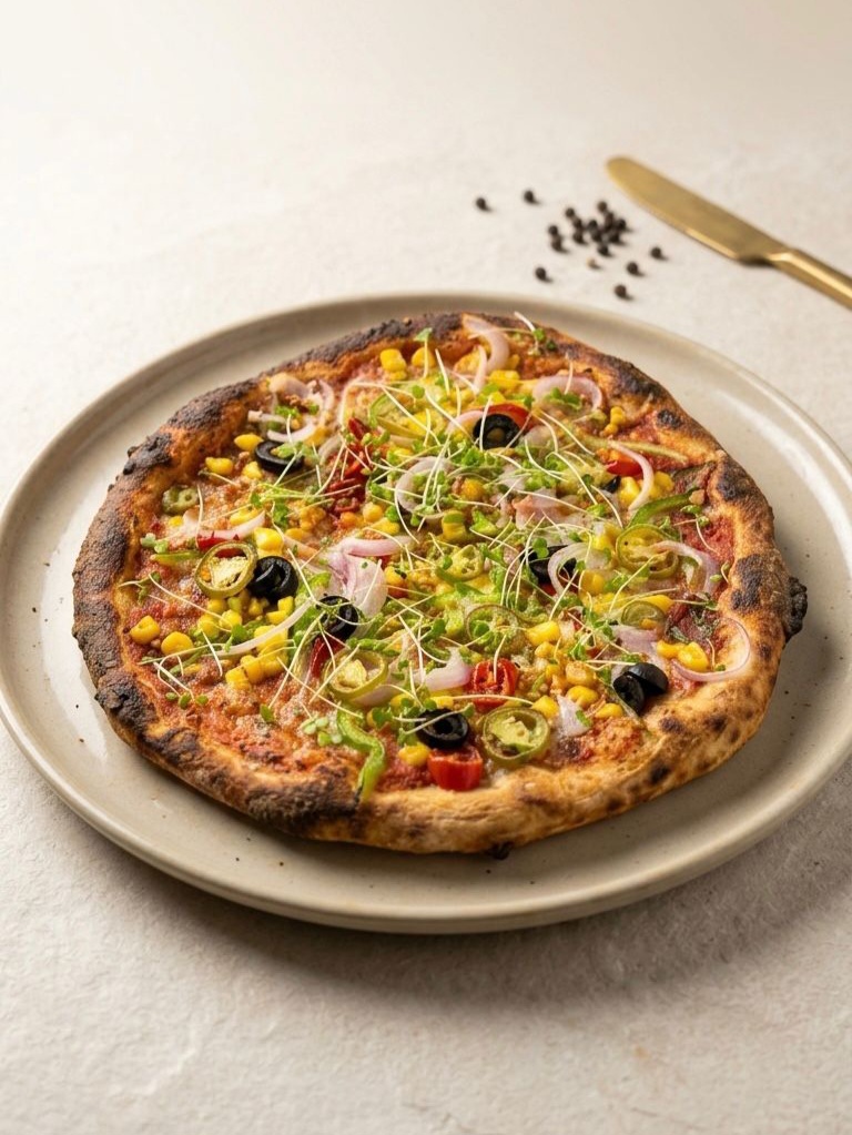 Garden Giggles Pizza